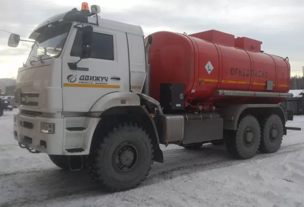 Автотопливозаправщик АТЗ-19 на шасси КАМАЗ 65224-53