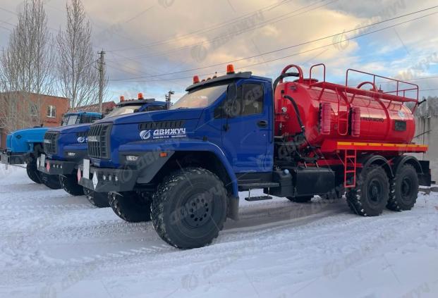 АКНС-10 на шасси Урал NEXT 5557-74Е5 (насос КО-505)