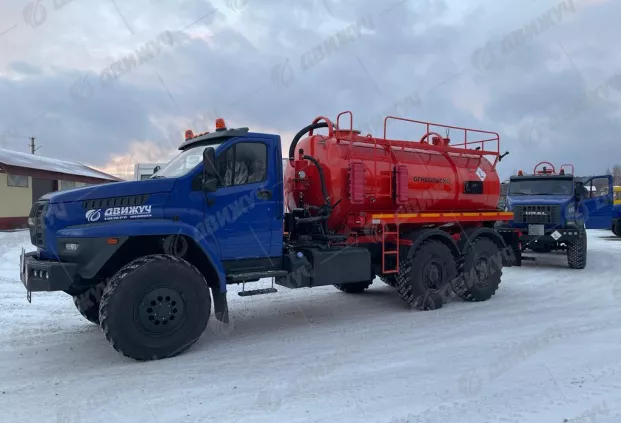 АКНС-10 на шасси Урал NEXT 5557-74Е5 (насос КО-505)