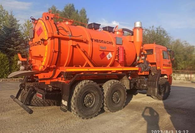 АКНС-10 на шасси Камаз 43118-50 (насос PNR-124)
