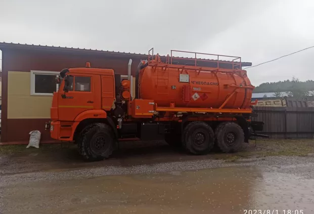 АКНС-10 на шасси Камаз 43118-50 (насос PNR-124)