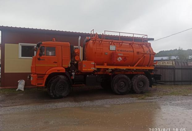 АКНС-10 на шасси Камаз 43118-50 (насос PNR-124)