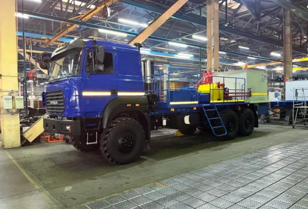 Цементировочный агрегат ЦА-320 на шасси Урал 4320-58 без ВПБ