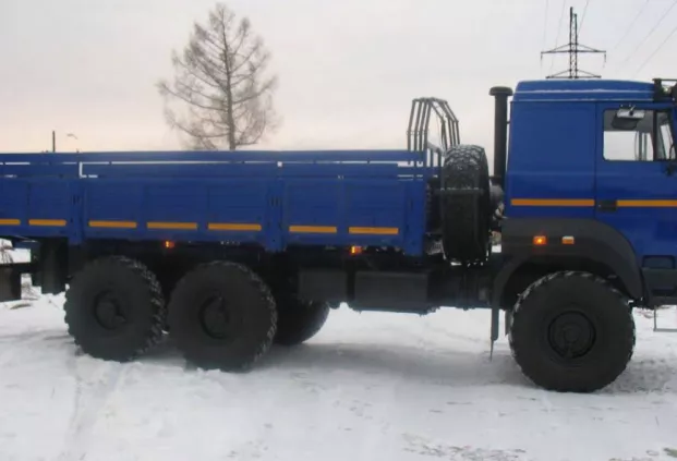 Бортовой автомобиль Урал бескапотный 4320-3971-80Е5