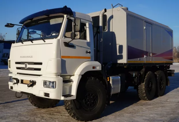 ППУА 1600/100 на шасси КамАЗ 43118-50 (насос 1,1 ПТ)