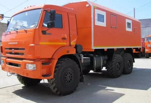 ПАРМ (Мастерская передвижная) с токарным станком на шасси КАМАЗ 43118-50