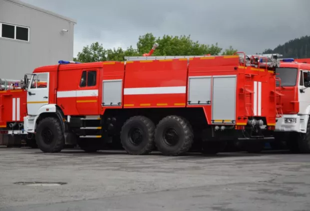 Автоцистерна пожарная АЦ-7,0-40 на шасси КАМАЗ-43118