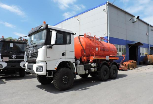 АКН-ОД 14 на шасси Shacman X3000 6х6 (SX42586V385) (Односкатная ошиновка)