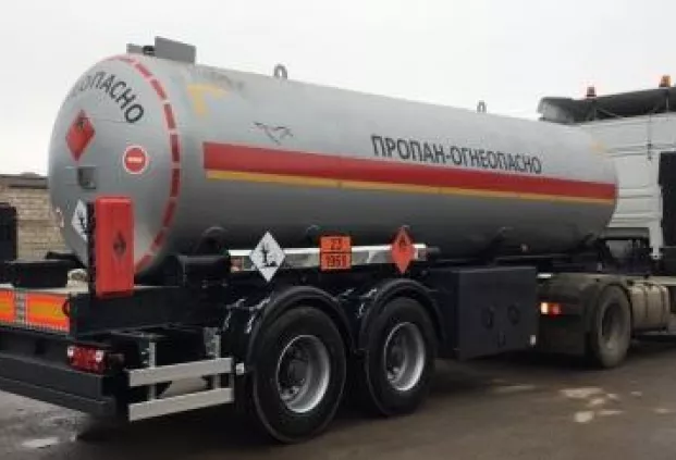 Полуприцеп-цистерна газовоз ППЦТ-20 (20 кубов)