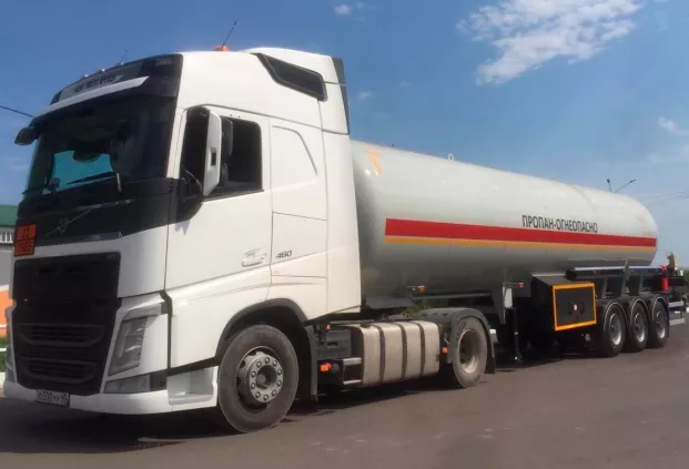 Полуприцеп-цистерна газовоз ППЦТ-50 (50 кубов)