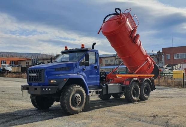 АКНС-10 на шасси Урал Next 4320-72Е5 (насос КО-505)
