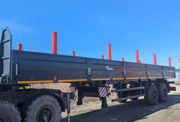 Бортовой полуприцеп 2-х осный (ЧМЗАП 93853-038БАК)