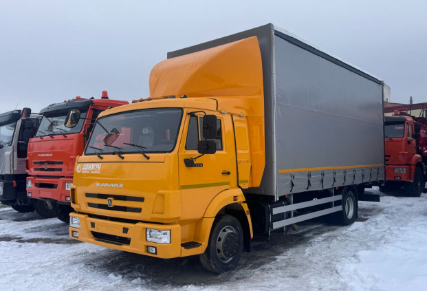 Еврофургон  тентованный K7B002 на шасси КАМАЗ 4308-3084-69