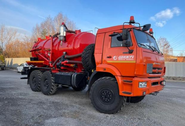 АКНС-10 на шасси Камаз 43118-48 (насос DL-250)