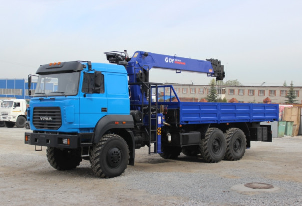 Бортовой Урал 4320-4972-80М с КМУ DongYang 1926