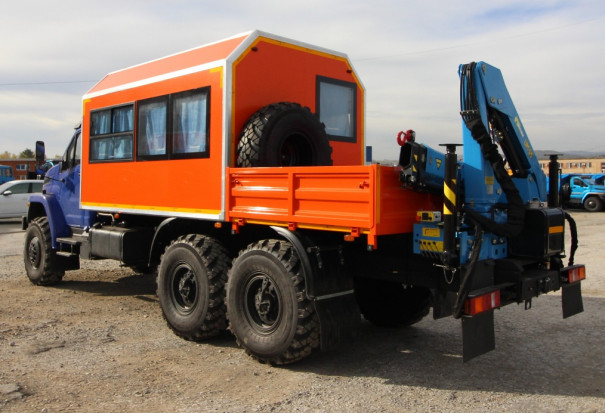 ГПА на шасси Урал NEXT 4320-6952-72Е5 с КМУ