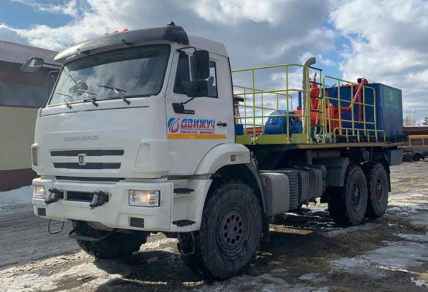 Цементировочный агрегат ЦА-320 на шасси КАМАЗ 43118-50 без ВПБ