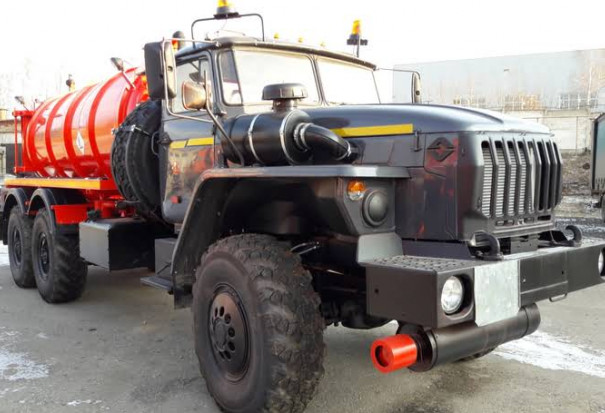 АКН-10 ОД на шасси Урал 4320-60Е5 (насос ВК-6М)
