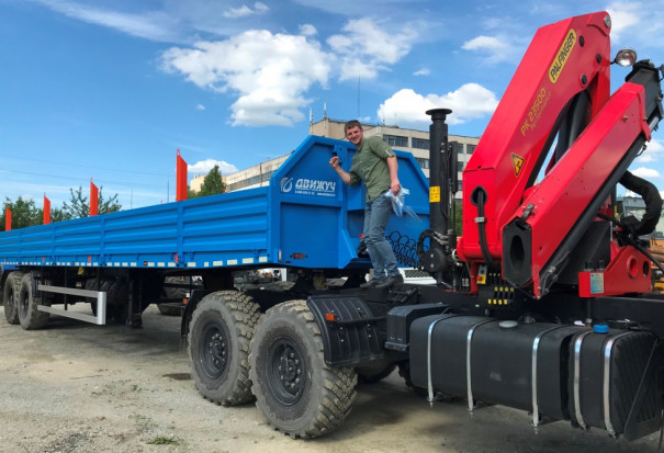 Полуприцеп бортовой ППБ (г/п 20 т, 2-х осный)