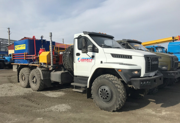 Цементировочный агрегат СИН35 на шасси Урал Next 4320-74 без ВПБ