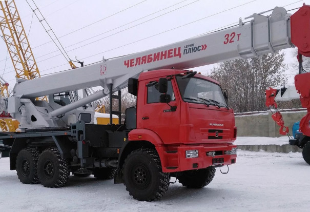 Автокран Челябинец КС-55733-33 на шасси КАМАЗ 43118-50 