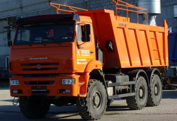 Самосвал-шламовоз на шасси КАМАЗ 43118