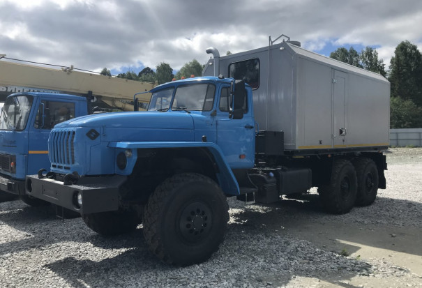 ППУ 1600/100 на шасси Урал  5557-60Е5 (насос 1,1 ПТ)