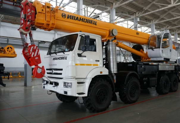АВТОКРАН ИВАНОВЕЦ КС-65740-7 на шасси КАМАЗ-63501