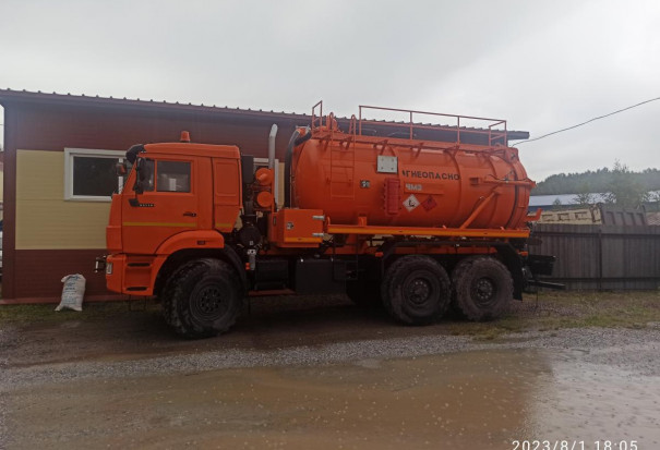 АКНС-10 на шасси Камаз 43118-50 (насос PNR-124)