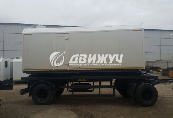 ППУ 2000/100 на шасси прицепа (насос импортный)