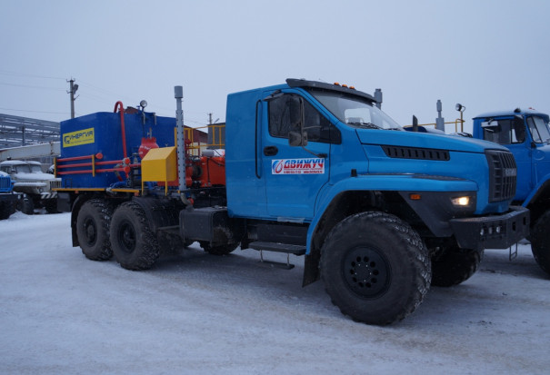 Цементировочный агрегат СИН35 на шасси Урал Next 4320-72 без ВПБ