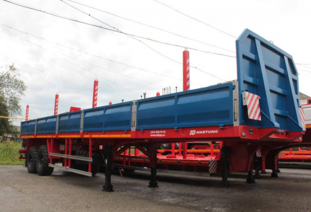 Бортовой полуприцеп 9427.111-0000010 с кониками и бортами