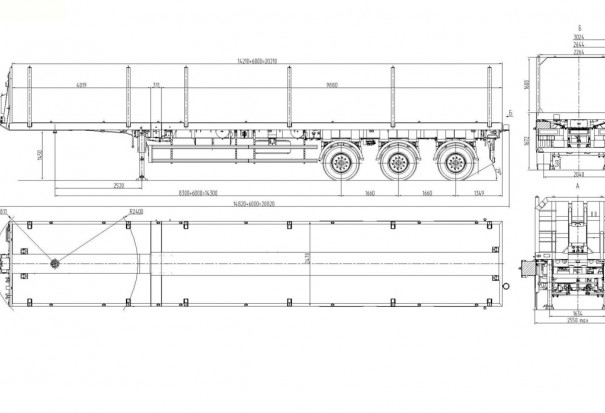 Полуприцеп ТСП 94171-0000060