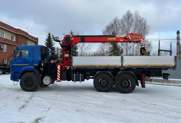 Бортовой камаз 43118-3090-76 (RR) с КМУ KineТесh FSC 200С