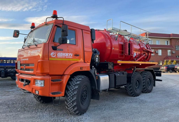 АКНС-10 на шасси Камаз 43118-48 (насос DL-250)