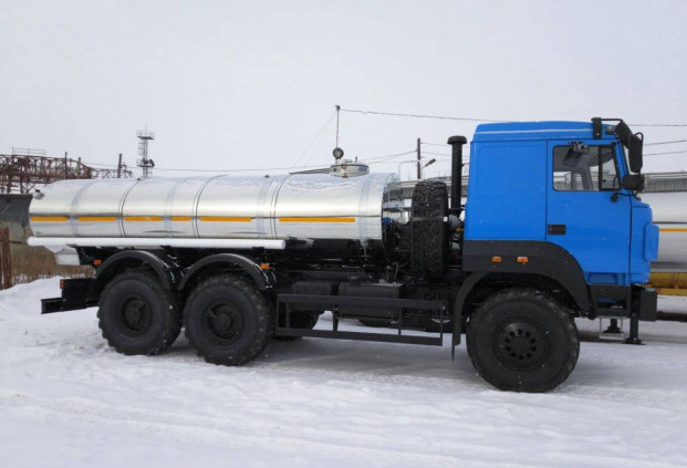 Автоцистерна АЦПТ-10 на шасси Урал 4320, 5557 бескапотный