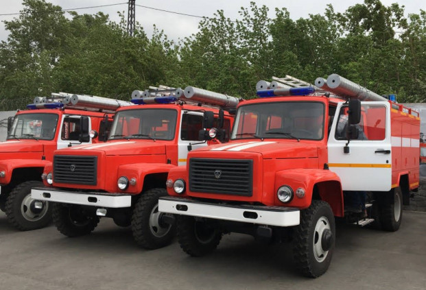 Автоцистерна пожарная АЦ-2,6-40 (33086) на базовом шасси ГАЗ-33086