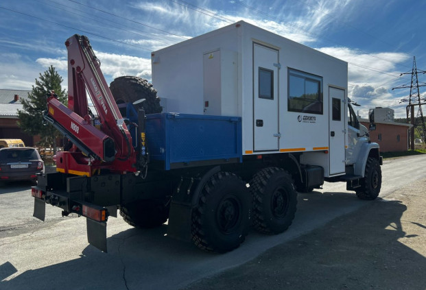ГПА на шасси Урал Next 4320-72E5 с КМУ AMCO VEBA 808N