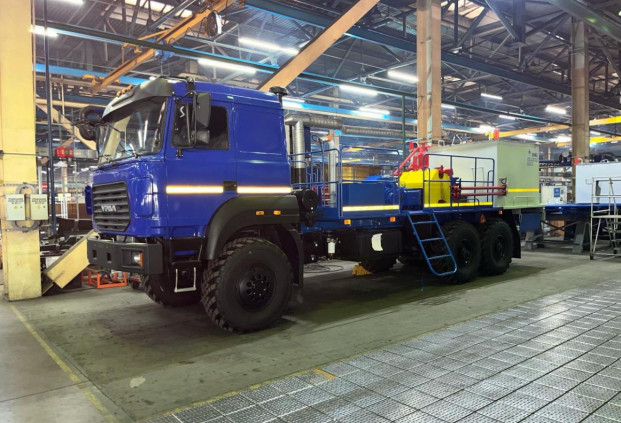 Цементировочный агрегат ЦА-320 на шасси Урал 4320-58 без ВПБ