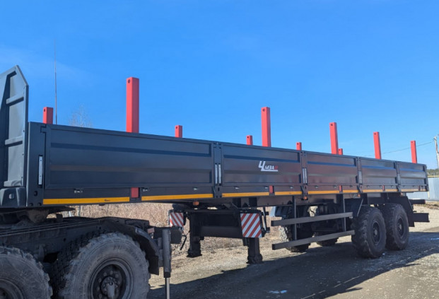 Бортовой полуприцеп 2-х осный (ЧМЗАП 93853-038БАК)
