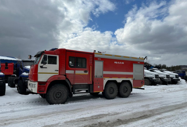 Автоцистерна пожарная АЦ-6,0-40 на шасси Камаз 43118